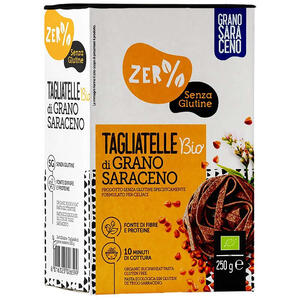 Zer% glutine - Zero% glutine tagliatelle a nido di grano saraceno integralesenza glutine bio 250 g