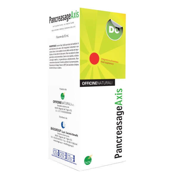 Pancreasage axis soluzione idroalcolica - 50 ml