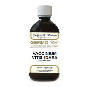 Giorgini - Gemmo 10+ mirtillo rosso liquido analcolico 500 ml
