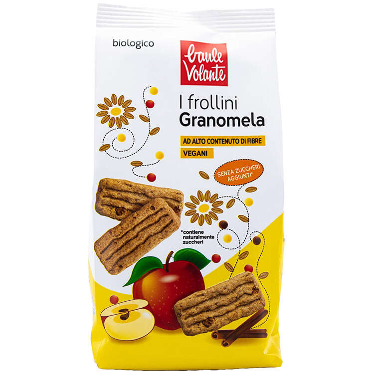 Baule volante - Benessere i granomela biscotti integrali senza zuccheri aggiunti