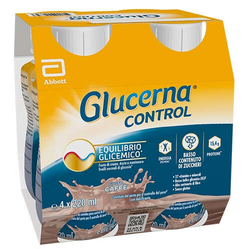 Glucerna control - Caffe'4x220 ml