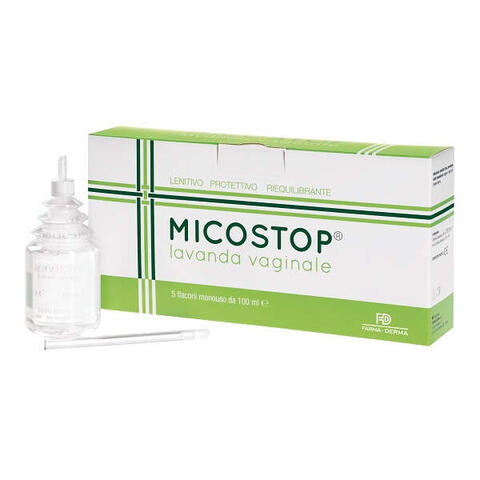 Micostop - Lavanda vaginale  5 flaconi da 100 ml