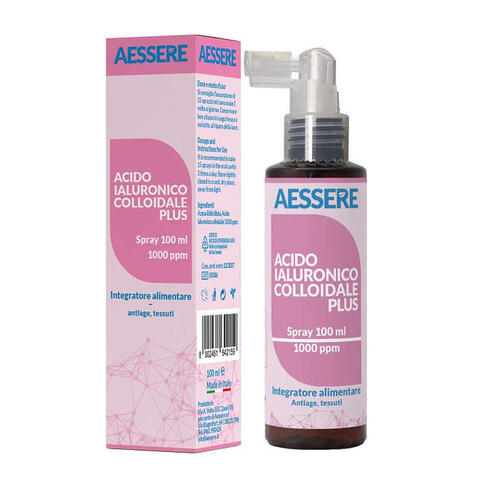 Acido ialuronico colloidale plus - 1000ppm 100 ml