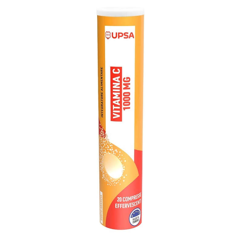 Upsa vitamina c - Upsa vitality vitamina c 1000 mg 20 compresse effervescenti