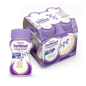 Fortimel - Compact protein vaniglia 4 bottiglie da 125 ml