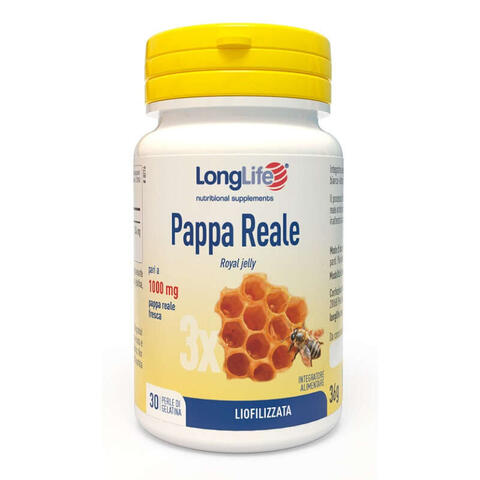 Longlife - Pappa reale 30 perle in gelatina