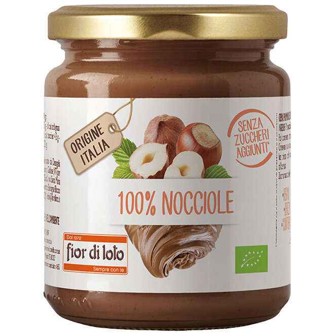 Fior di loto - Crema 100% nocciole tostate