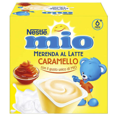 Nestle' - Mio merenda caramel 4 x 100 g