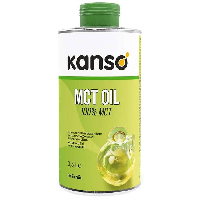 Kanso - Mct oil 100% olio di acidi grassi 500 ml