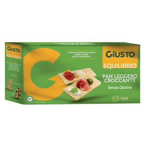 Giusto - Equilibrio senza glutine pan leggero croccante 250 g
