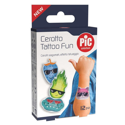 Pic - Solution cerotto tattoo fun 12 pezzi