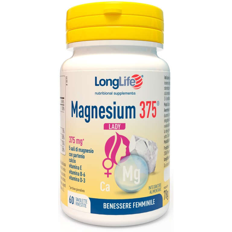 Longlife - Magnesium 375 lady 60 tavolette