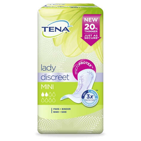 Tena - Pannolone sagomato  discreet mini 20 pezzi