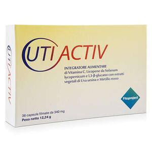 Fitoproject - Utiactiv 36 capsule filmate da 340 mg