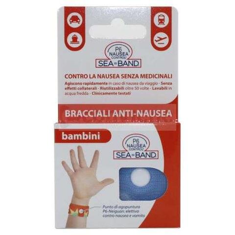 P6 nausea control - Bracciale anti nausea per bambini  2 pezzi