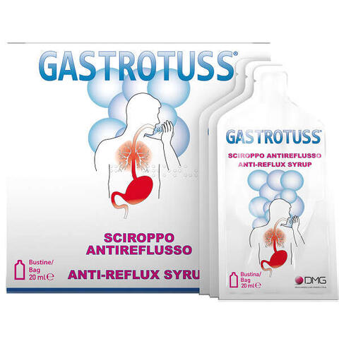 D.m.g. italia - Sciroppo antireflusso gastrotuss 25 bustine monodose 20 ml