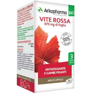 Arkofarm - Arko capsule vite rossa bio 45 capsule