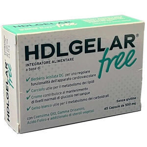 Hdlgelar free - 45 capsule da 550 mg