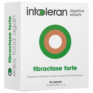 Fibractase forte - Intoleran  36 capsule