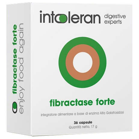Fibractase forte - Intoleran  36 capsule
