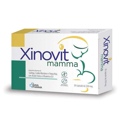 Xinovit - Mamma 30 capsule senza glutine naturalmente privo di lattosio