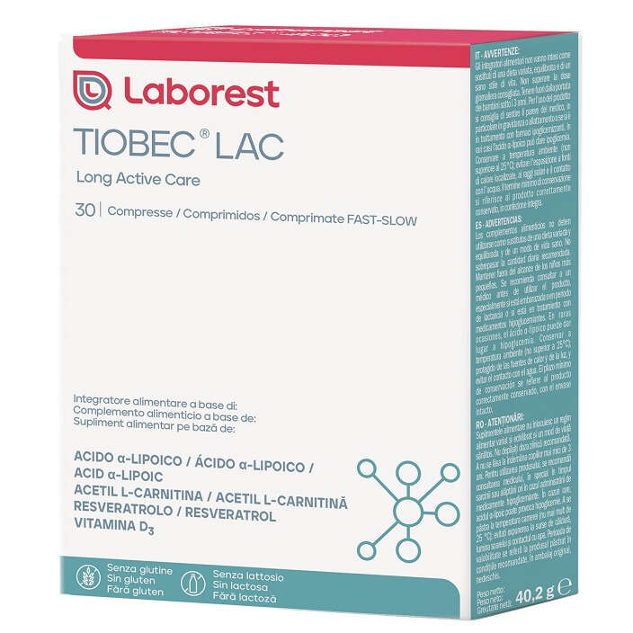 Tiobec - Lac 30 compresse