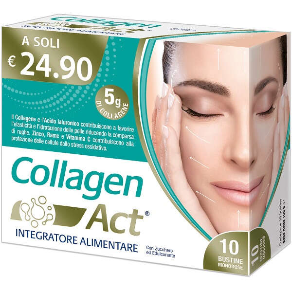 F&f - Collagen act 10 bustine monodose