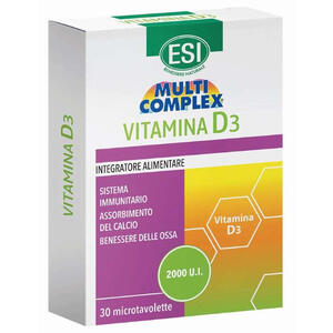 Multicomplex - Esi  vitamina d3 30 tavolette