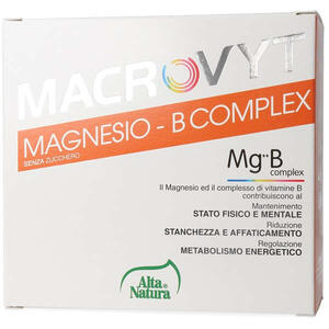 Alta natura - Macrovyt magnesio b complex 18 bustine