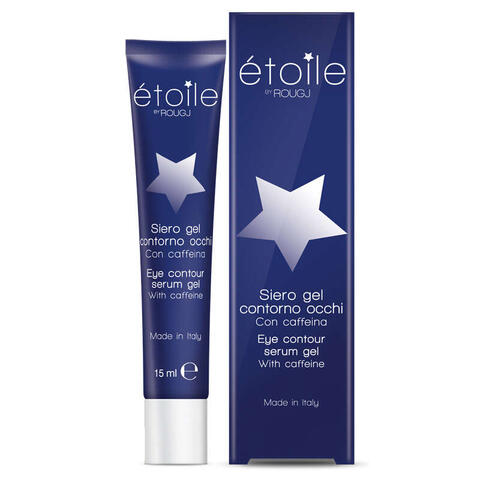 Rougj - Siero gel contorno occhi caffeina 15 ml