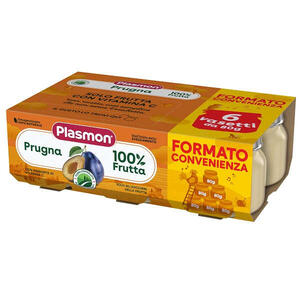 Plasmon - Omogeneizzato prugna 6x80 g