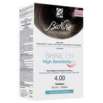 Bionike - Shine on high sensitivity plus castano 4,00 rivelatore in crema 75 ml + crema colorante 50 ml