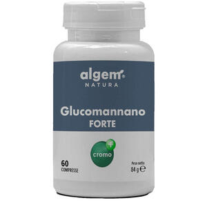 Algem natura - Algem glucomannano forte 60 compresse