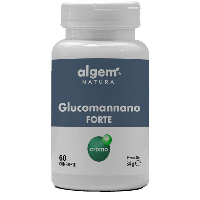 Algem natura - Algem glucomannano forte 60 compresse