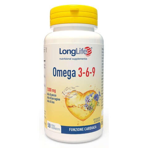 Longlife - Omega 3-6-9 50 perle fotoprotette