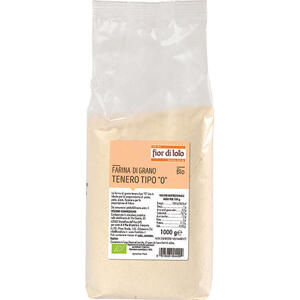 Fior di loto - Farina fine di grano tenero 0 biologico 1000 g