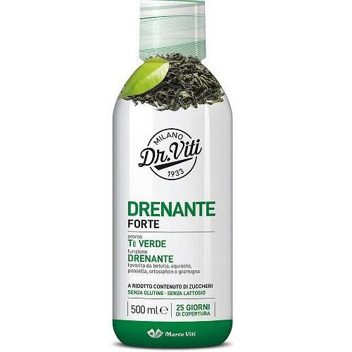 FortetÈ verde - Dr viti drenante forte te verde 500 ml senza zuccheri