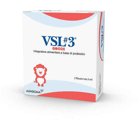 Actial farmaceutica - Vsl3 gocce 2 flaconi da 5 ml