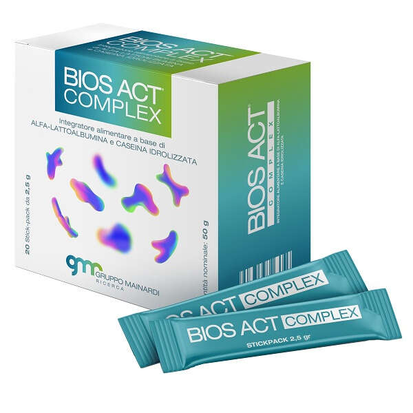 Bios act complex - 20 stick pack 2,5 g contiene derivati del latte