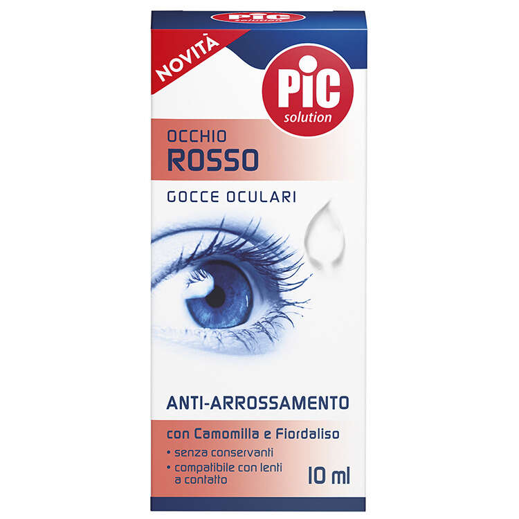 Pic - Gocce oculari occhio rosso 10 ml