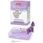 Spray-sol nebulizzatore spray sol + ago cannula + siringa luer lock da 5 ml + elefantino copri-siringa + contenitore