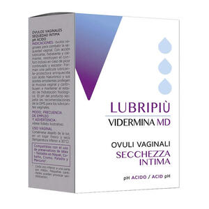 Vidermina - Lubripiu' ovuli vaginali 2 blister da 5 ovuli