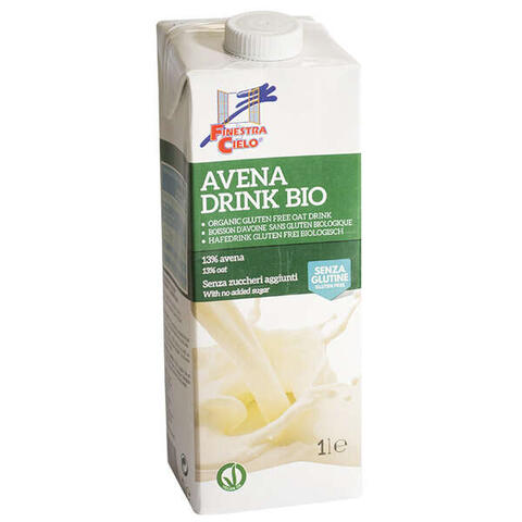 La finestra sul cielo - Fsc bevanda di avena bio vegan senza zuccheri aggiunti 1 litro