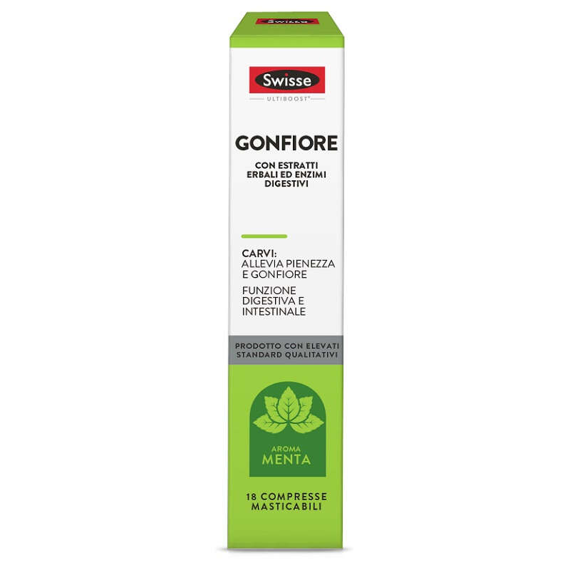 Swisse - Gonfiore 18 compresse masticabili