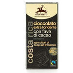 Alce nero fairtrade - Tavoletta cioccolato extrafondente bio con fave di cacao bio fairtrade 100 g
