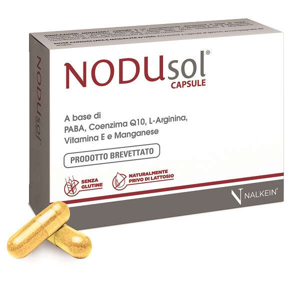 Nodusol capsule - Nodusol 30 capsule 610 mg prodotto brevettato senza glutine naturalmente privo di lattosio