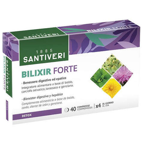 Santiveri - Bilixir forte 40 compresse