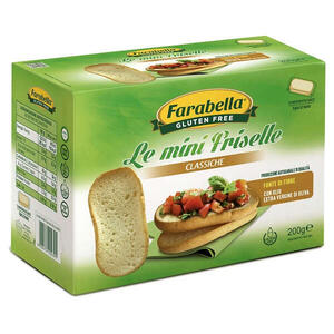 Farabella - Gluten free le mini friselle classiche con olio extra vergine di oliva senza lattosio 5 confezioni x 40 g