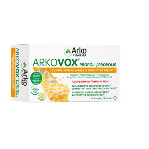 Arkofarm - Arkovox propoli miele/limone 24 compresse