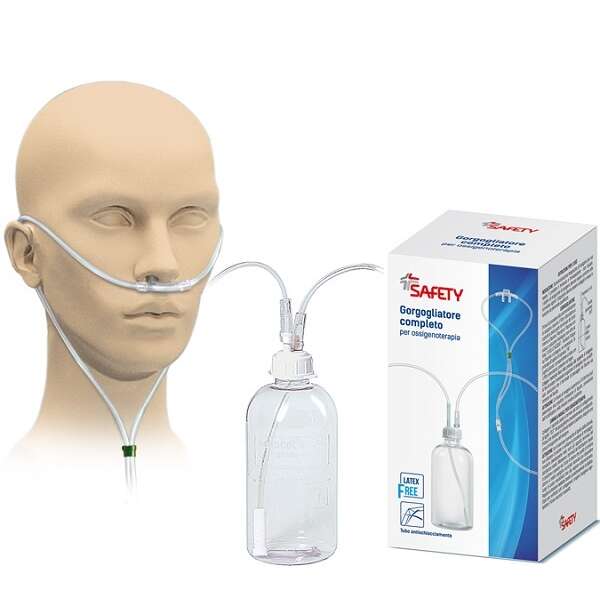 Safety - Gorgogliatore ossigeno completo